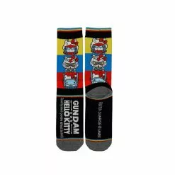BIOWORLD Characters Hello Kitty X Gundam Crew Socks
