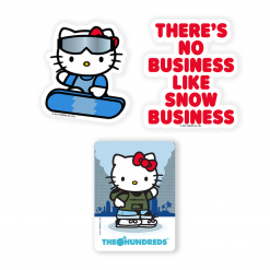 The Hundreds Is Huge Hello Kitty X The Hundreds Sticker Set