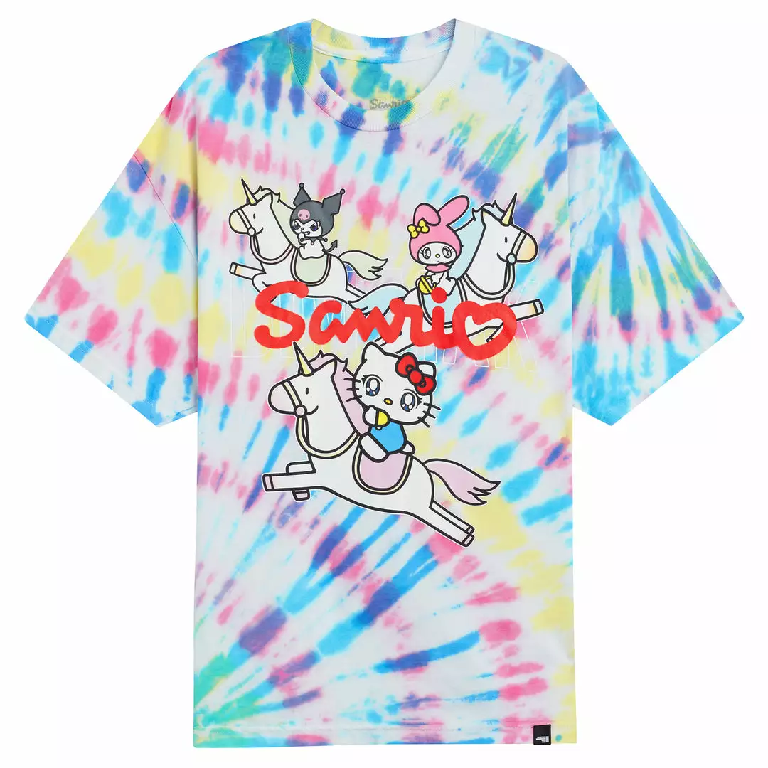 Dim Mak Collection DIM MAK X Sanrio Unicorn Friends Tee Tie Dye