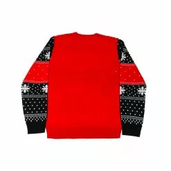 RIPPLE JUNCTION Gudetama Meh-rry Christmas Ugly Holiday Sweater Characters