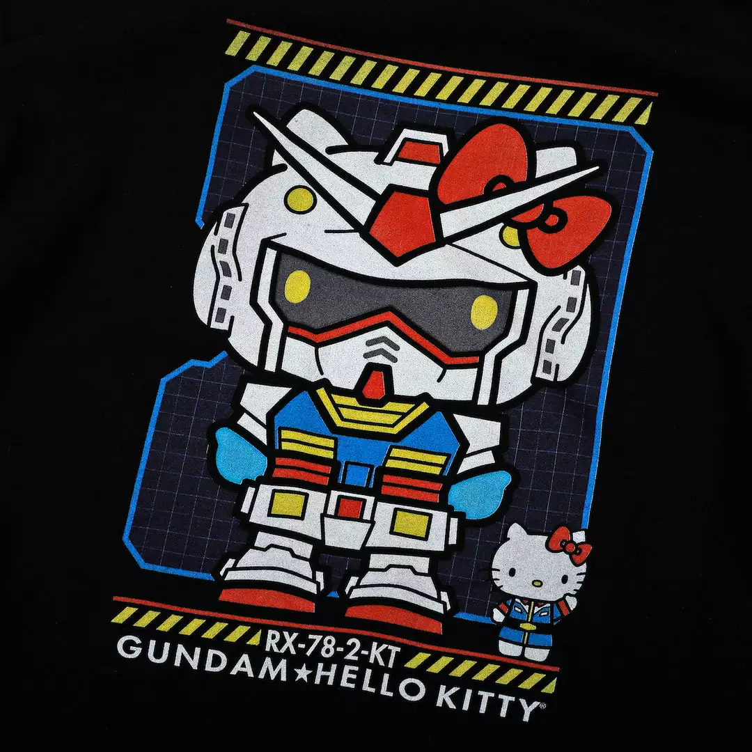 BIOWORLD Hello Kitty X Gundam E.F.S.F. Hoodie