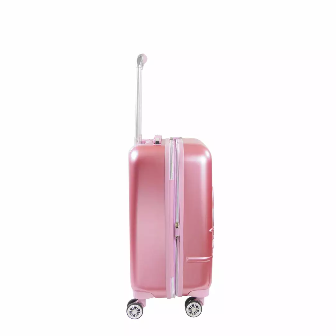 Concept 1 Hello Kitty 21" Hardshell Carry-on Luggage In Pink Characters