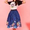 Hello Kitty X Unique Vintage Halloween Joyride Skirt Characters