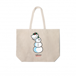 The Hundreds Is Huge Characters Hello Kitty X The Hundreds Snowman Tote (Khaki)