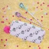Blueprint Collections New Hello Kitty X Pusheen Pom-Pom Pencil Case