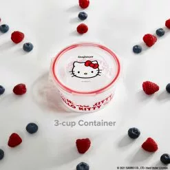 Instant Brands Hello Kitty X Snapware Plastic Kitchen Containers (Set Of 4) Characters