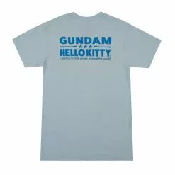 BIOWORLD Hello Kitty X Gundam RX-78-2-KT Tee Characters