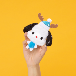 HUNET USA Holiday 2021 Sequin Pochacco Ornament