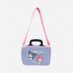BIOWORLD My Melody & Kuromi X Dumbgood Mini Suitcase Bag Characters
