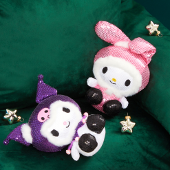HUNET USA Holiday 2021 Sequin Kuromi Plush New