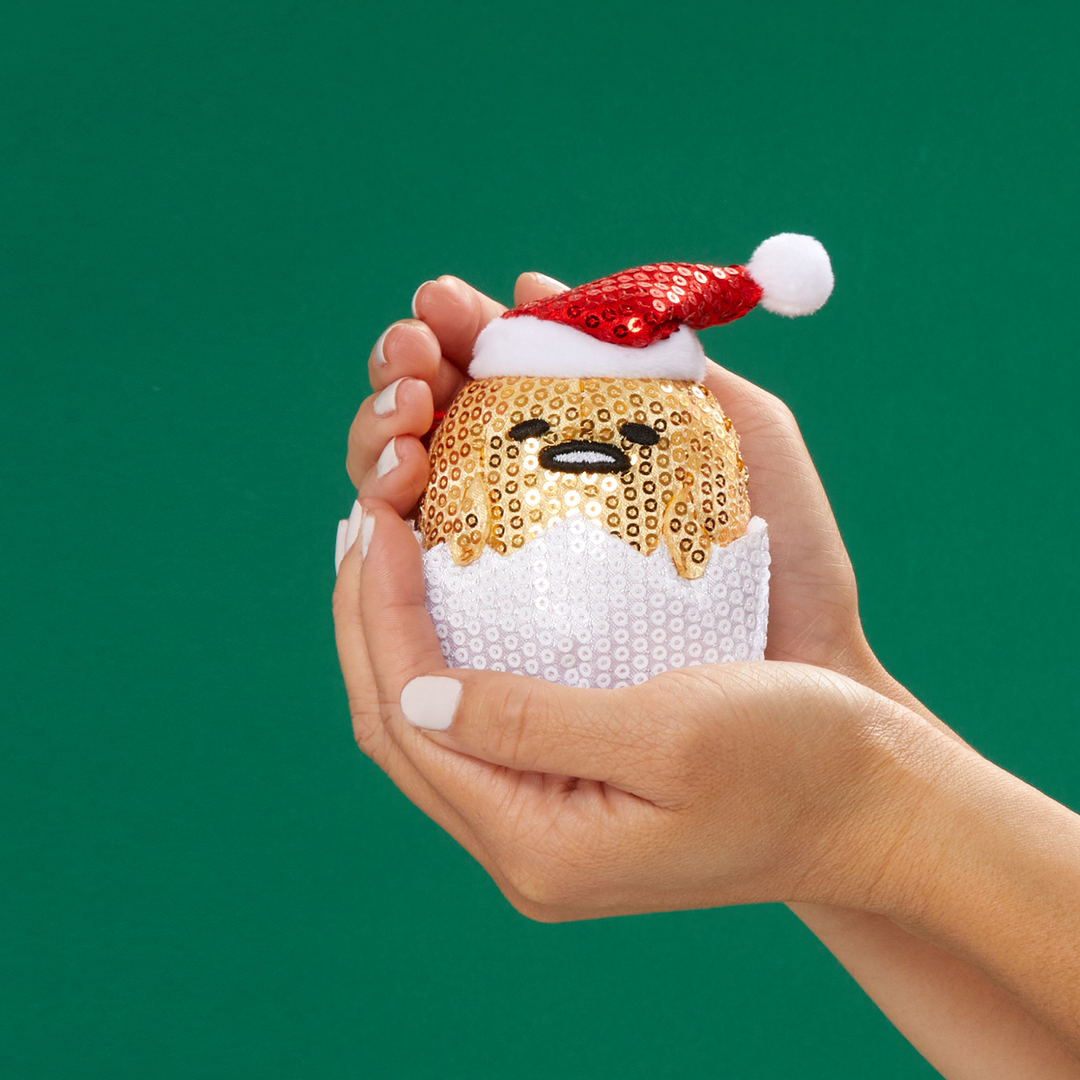 HUNET USA Holiday 2021 Sequin Gudetama Ornament New