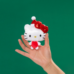HUNET USA Holiday 2021 Sequin Hello Kitty Ornament New