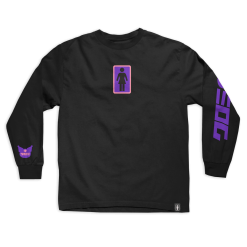 Girl Skateboards Characters Kuromi X GIRL Tokyo Speed Long Sleeve (Black)