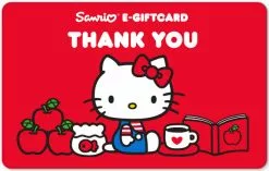 Sanrio.com Thank You E-Gift Card Characters