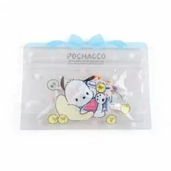 Japan Original Pochacco Sticker Flakes Pouch