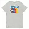 Printful Hello Kitty Keep Going T-Shirt (Athletic Heather) Characters