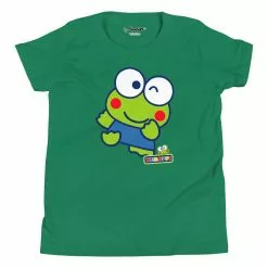 Printful Characters Youth Keroppi Primary Logo T-Shirt